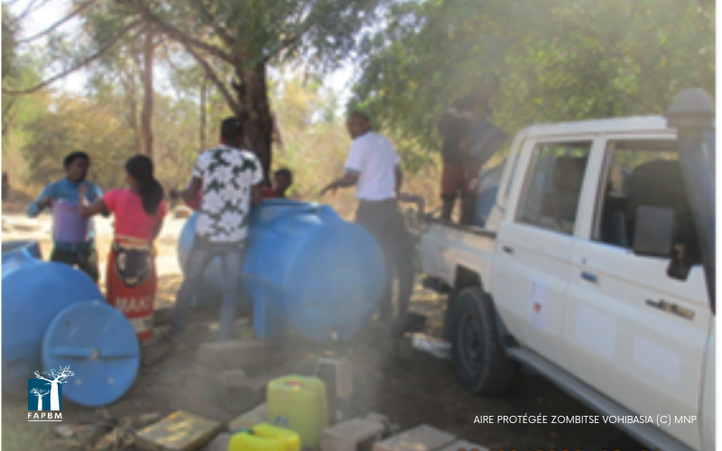 Donation matériel feu - zombitse voahibasia