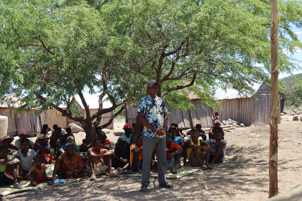 Meeting with local communities in Ankodida (2026),